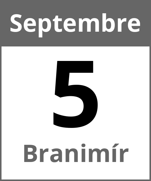 Fete Branimír Septembre 5.9.