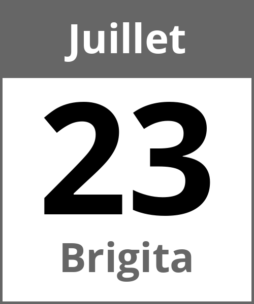 Fete Brigita Juillet 23.7.