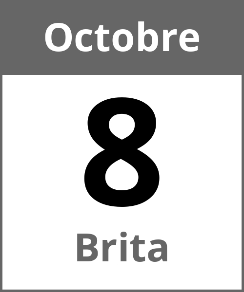 Fete Brita Octobre 8.10.