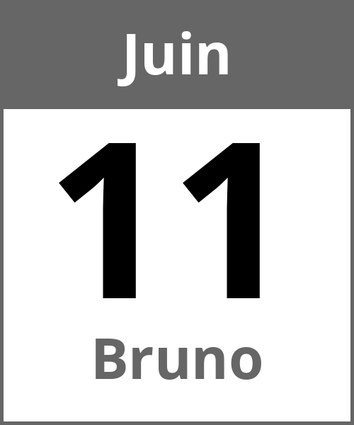 Fete Bruno Juin 11.6.