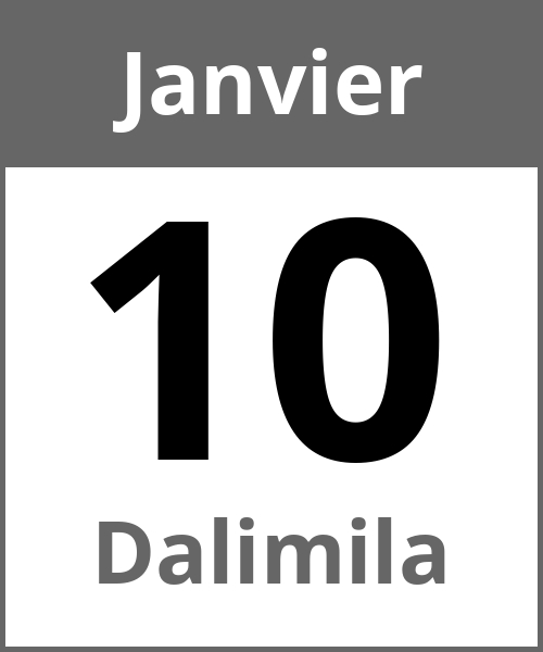 Fete Dalimila Janvier 10.1.