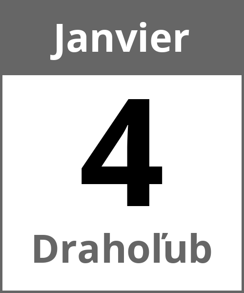 Fete Drahoľub Janvier 4.1.