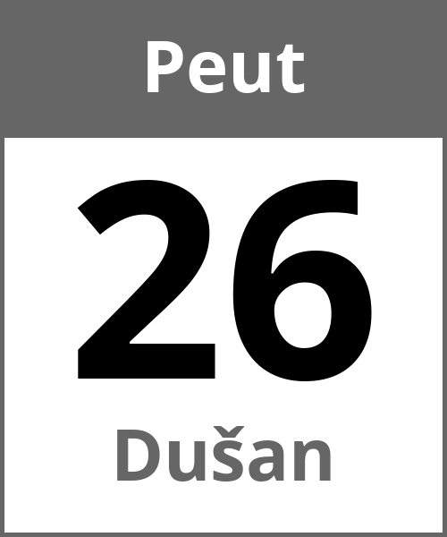 Fete Dušan Peut 26.5.