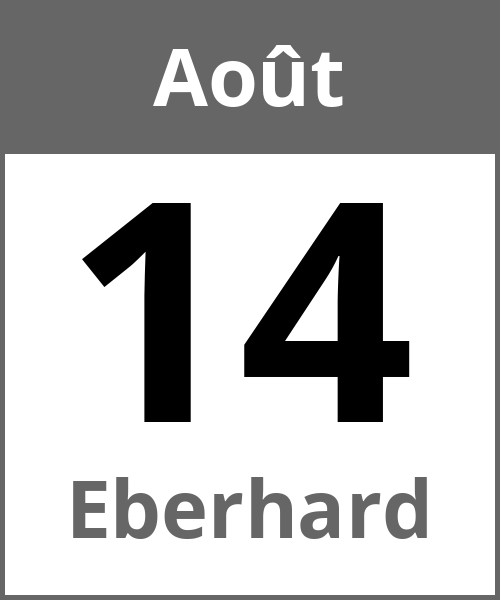 Fete Eberhard Août 14.8.