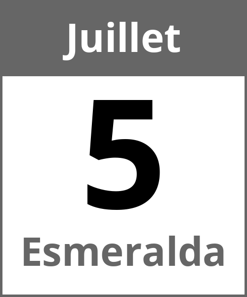 Fete Esmeralda Juillet 5.7.