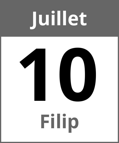 Fete Filip Juillet 10.7.