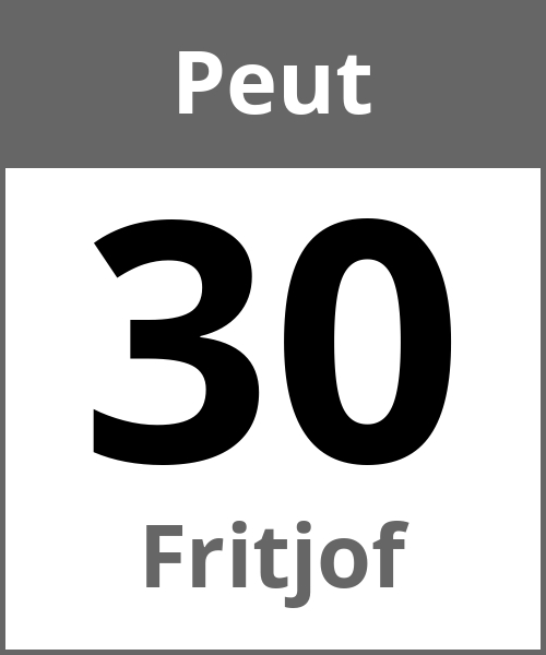 Fete Fritjof Peut 30.5.