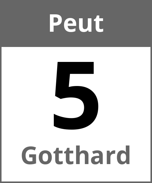 Fete Gotthard Peut 5.5.