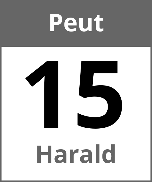 Fete Harald Peut 15.5.