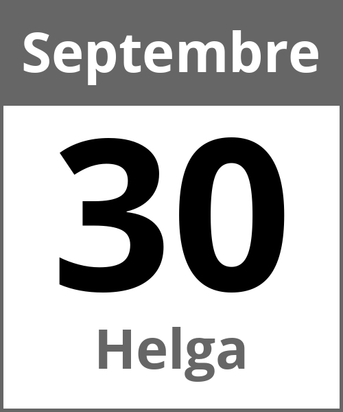 Fete Helga Septembre 30.9.