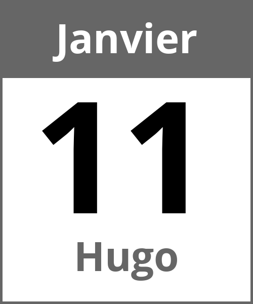 Fete Hugo Janvier 11.1.