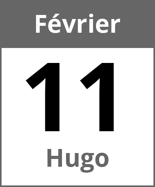 Fete Hugo Février 11.2.