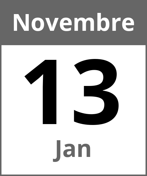 Fete Jan Novembre 13.11.