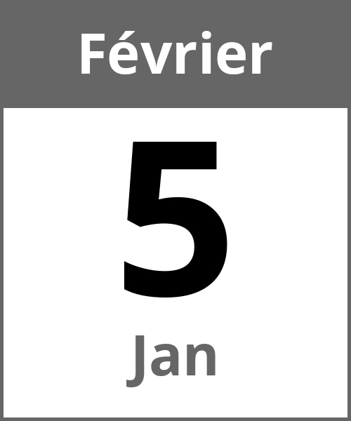 Fete Jan Février 5.2.