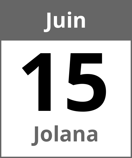 Fete Jolana Juin 15.6.