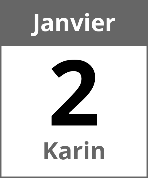 Fete Karin Janvier 2.1.