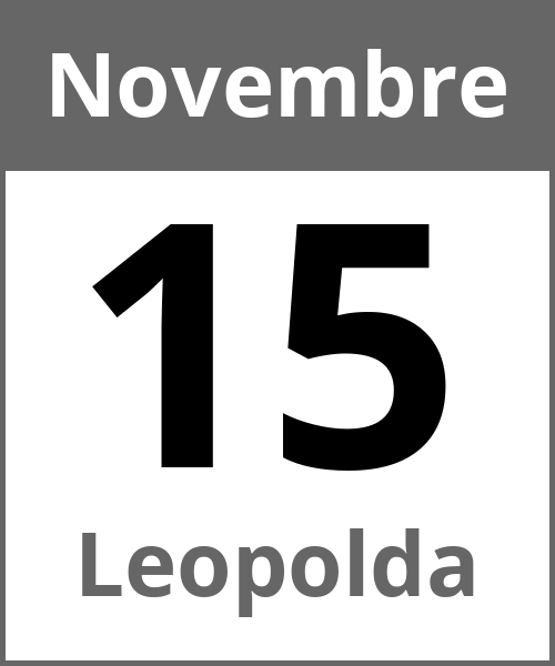 Fete Leopolda Novembre 15.11.