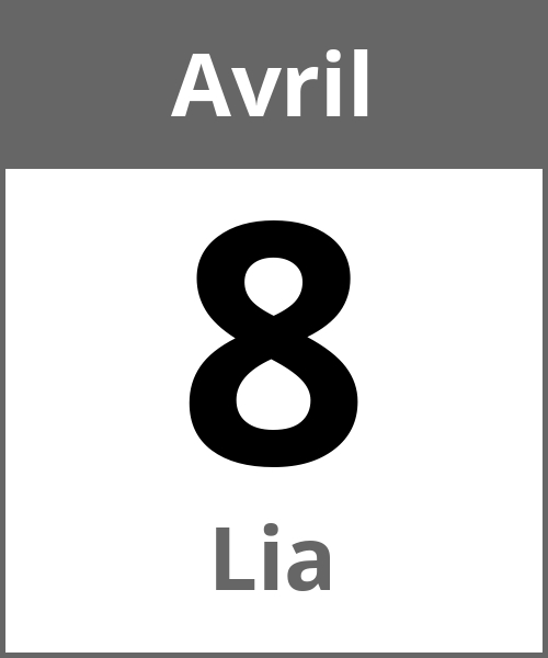 Fete Lia Avril 8.4.