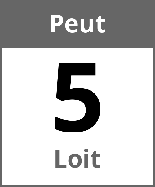 Fete Loit Peut 5.5.