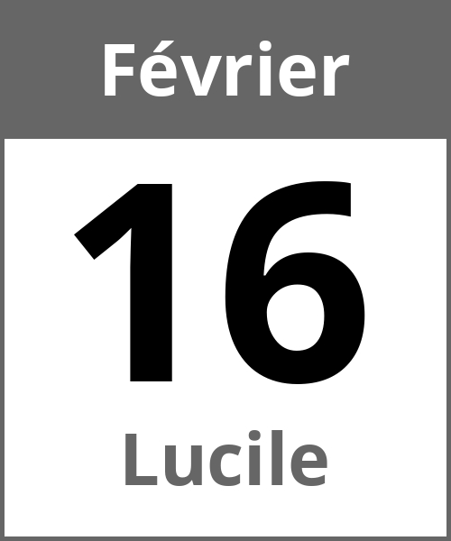 Fete Lucile Février 16.2.