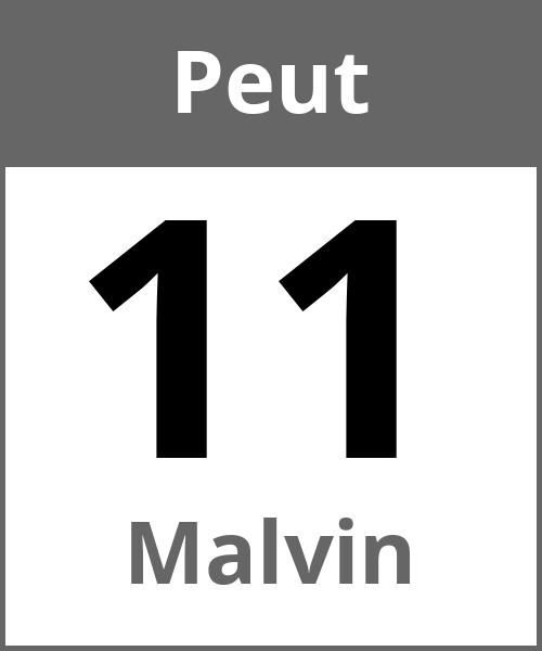 Fete Malvin Peut 11.5.