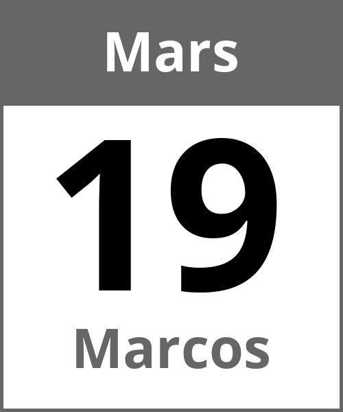 Fete Marcos Mars 19.3.