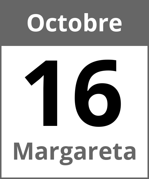 Fete Margareta Octobre 16.10.