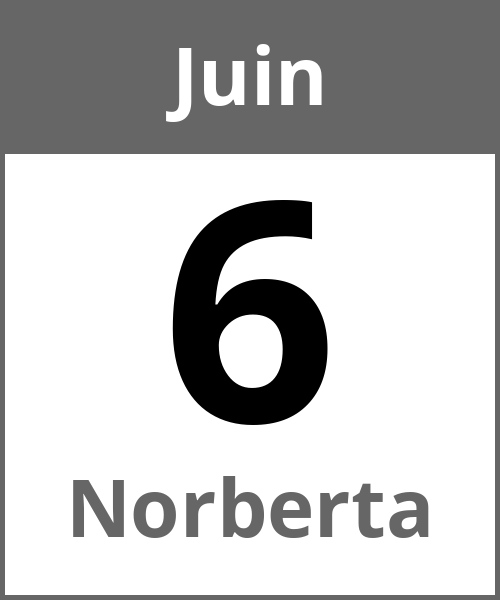 Fete Norberta Juin 6.6.