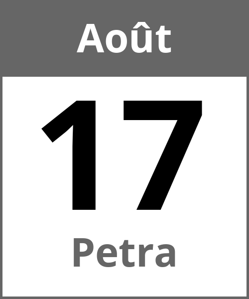 Fete Petra Août 17.8.