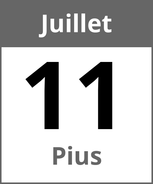 Fete Pius Juillet 11.7.