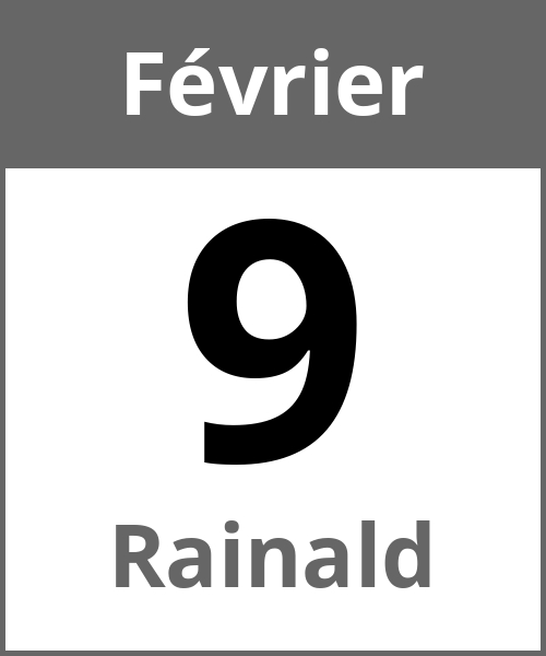 Fete Rainald Février 9.2.