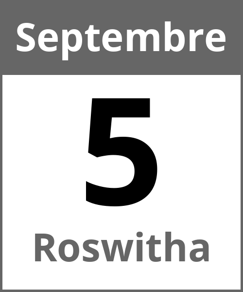 Fete Roswitha Septembre 5.9.