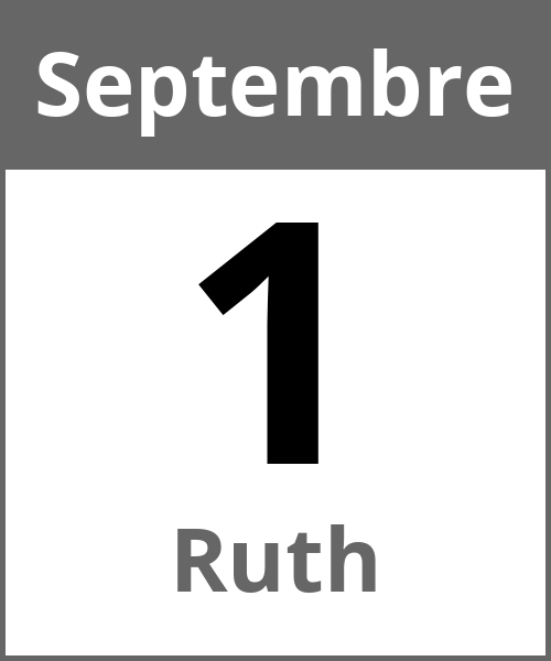 Fete Ruth Septembre 1.9.