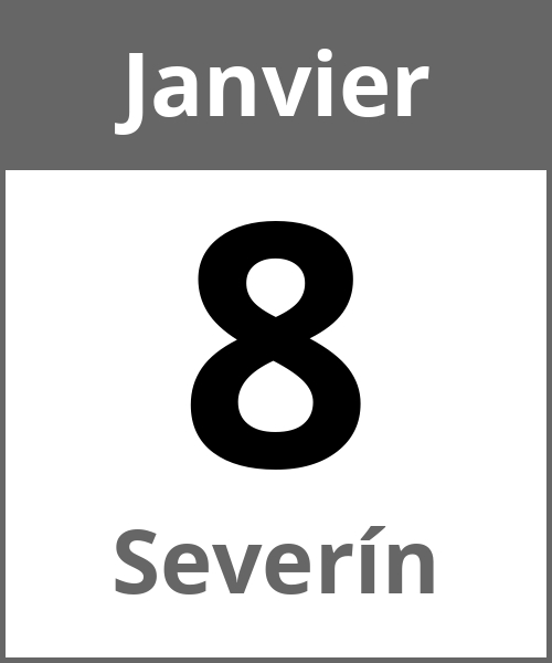 Fete Severín Janvier 8.1.