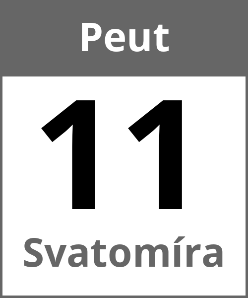 Fete Svatomíra Peut 11.5.