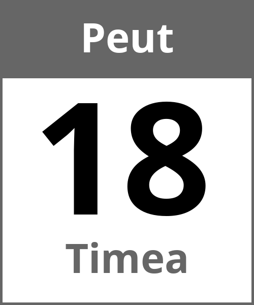 Fete Timea Peut 18.5.