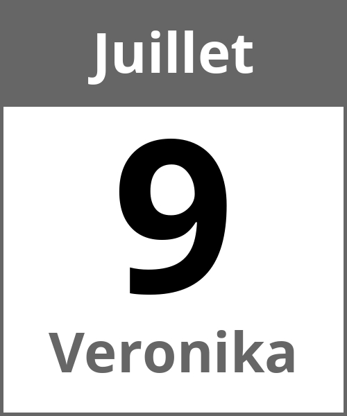 Fete Veronika Juillet 9.7.