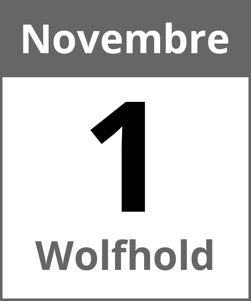 Fete Wolfhold Novembre 1.11.