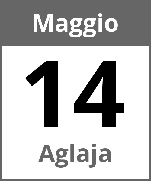 Festa Aglaja Maggio 14.5.