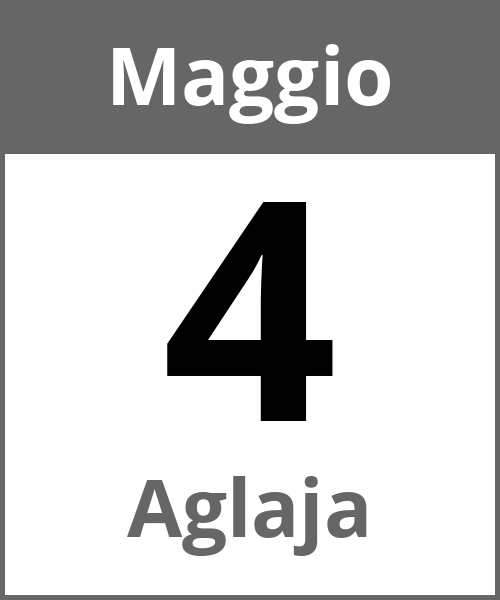 Festa Aglaja Maggio 4.5.