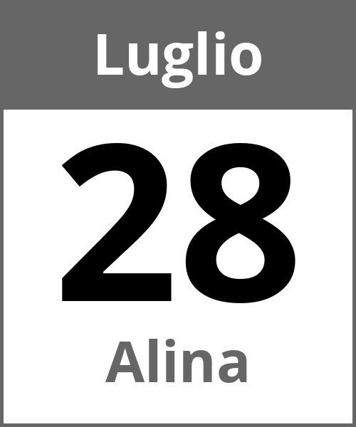 Festa Alina Luglio 28.7.