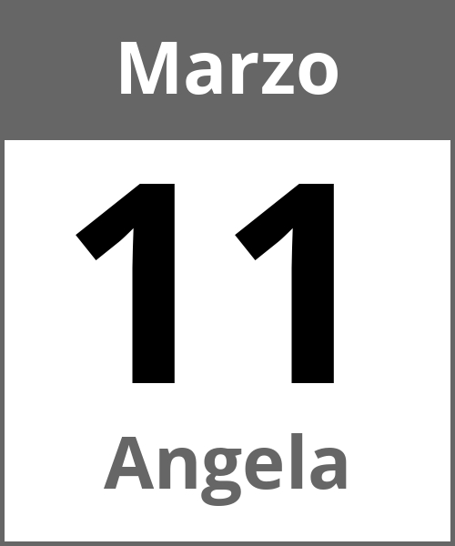 Festa Angela Marzo 11.3.