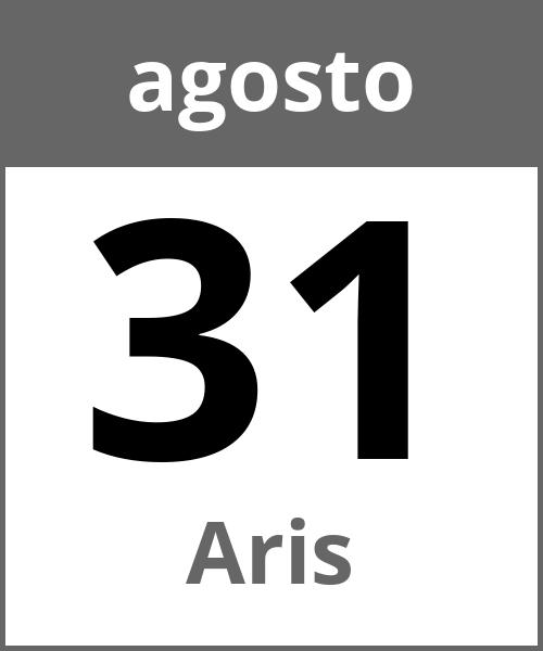 Festa Aris agosto 31.8.