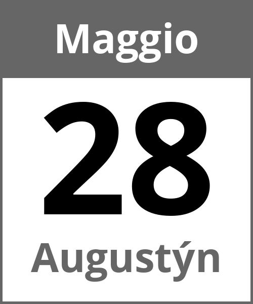 Festa Augustýn Maggio 28.5.