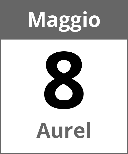 Festa Aurel Maggio 8.5.