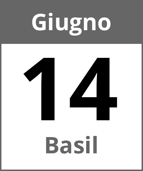 Festa Basil Giugno 14.6.