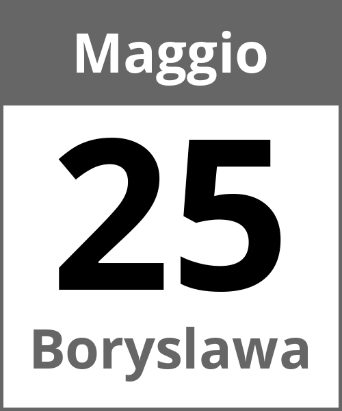 Festa Boryslawa Maggio 25.5.