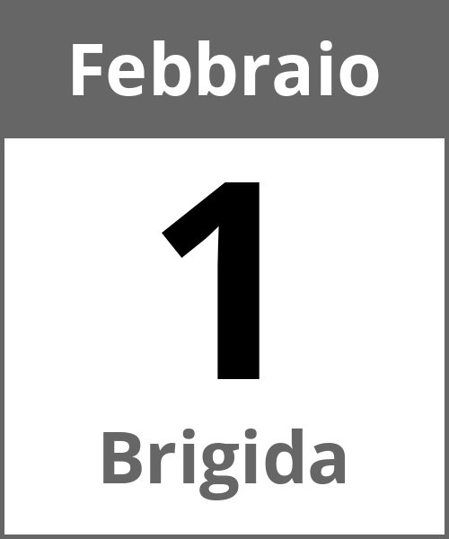 Festa Brigida Febbraio 1.2.