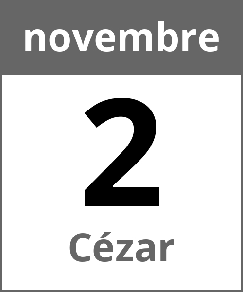 Festa Cézar novembre 2.11.