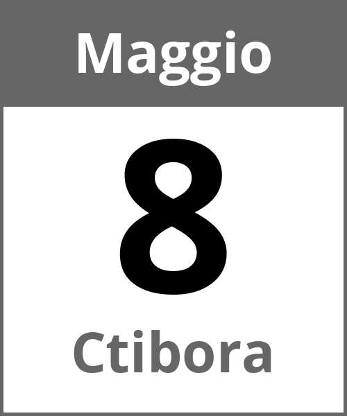 Festa Ctibora Maggio 8.5.